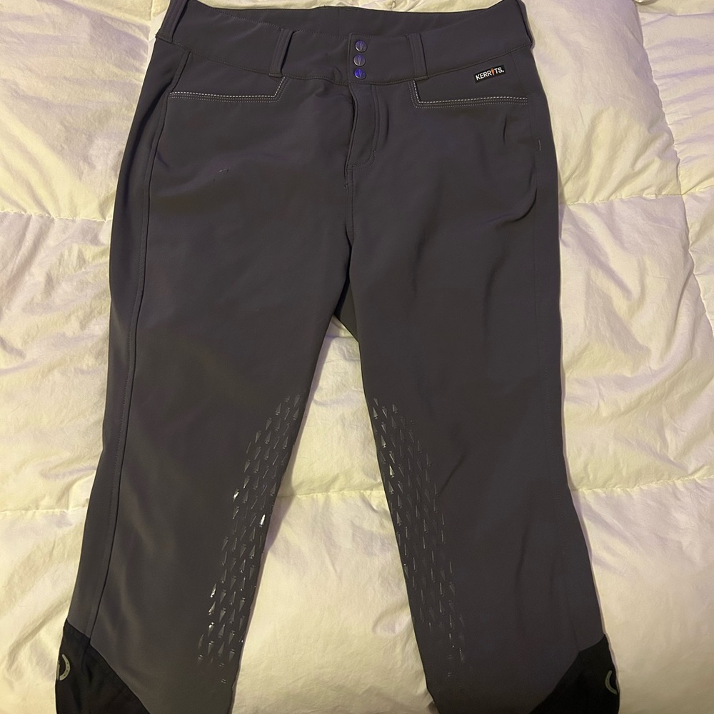 Grey Kerrits Breeches - XL